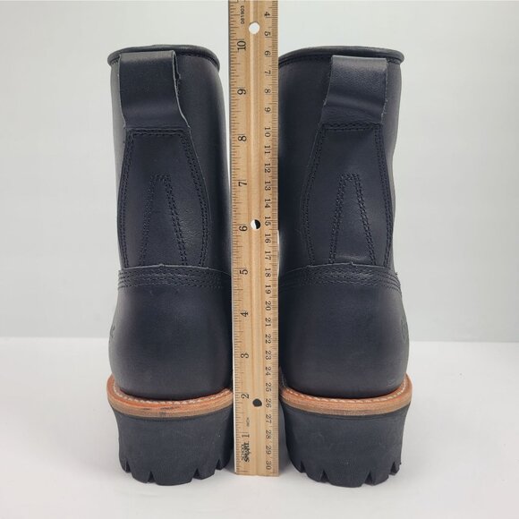 Chippewa Paladin Women's Black Leather Logger Boots 73050 US Size 8.5W NWT - Picture 10 of 11